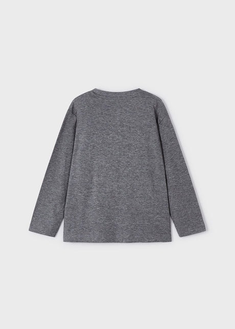 Mayoral Boy AW23 Grey Long Sleeved Top 173