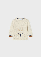 Mayoral Baby Boy AW23 Stone Knitted Sweater 2319