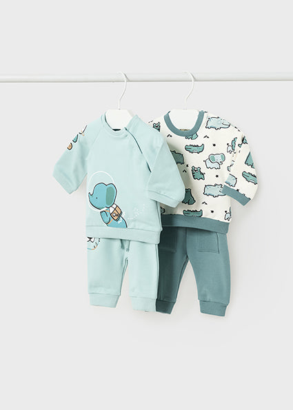 Mayoral Baby Boy AW23 4 Pc Animal Set 2682