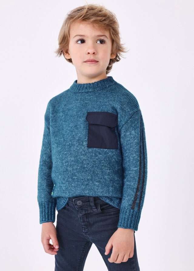 Mayoral Boy AW23 Blue Sweater 4326