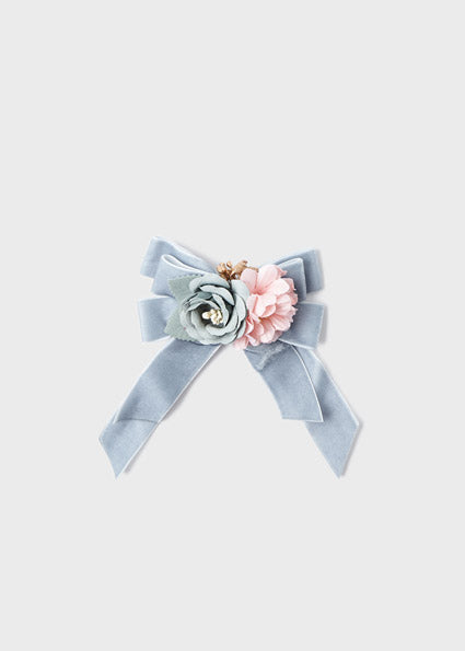 Mayoral Girl Blue Bow Hairclip 10605