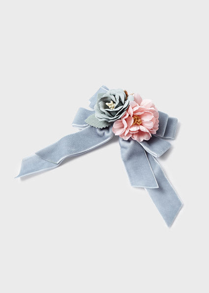 Mayoral Girl Blue Bow Hairclip 10605