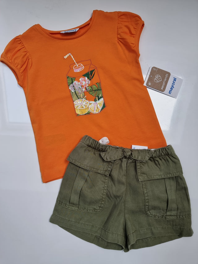 Mayoral Age 4yr Sample short set L30