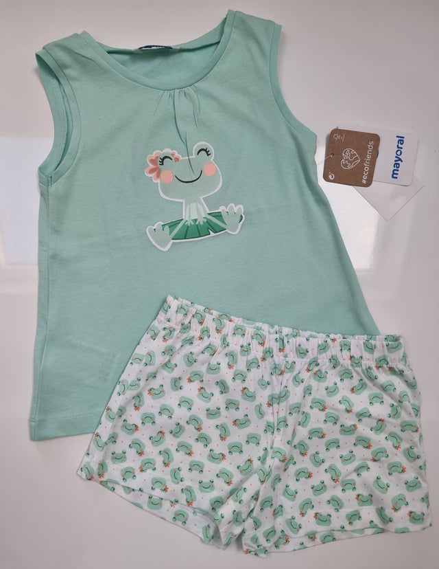 Mayoral Age 4yr Sample Frog Pijamas L54