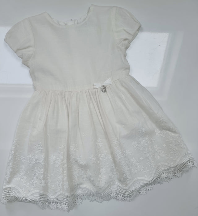 Mayoral Age 4yr Sample cream dress L45