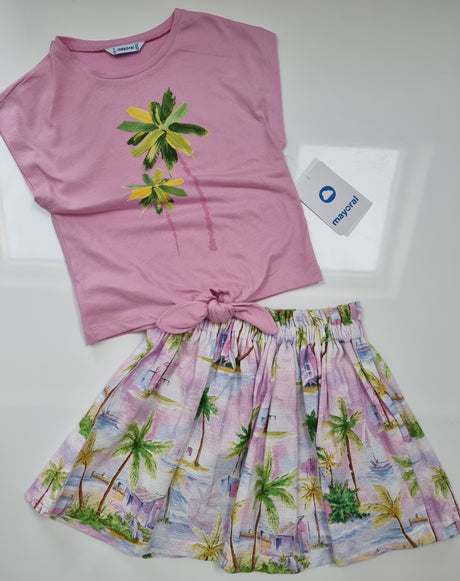 Mayoral Age 4yr Sample skirt set L52