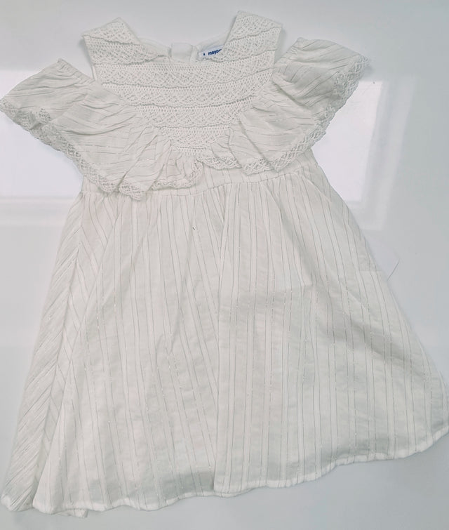 Mayoral Age 4yr Sample open shoulder dress L38