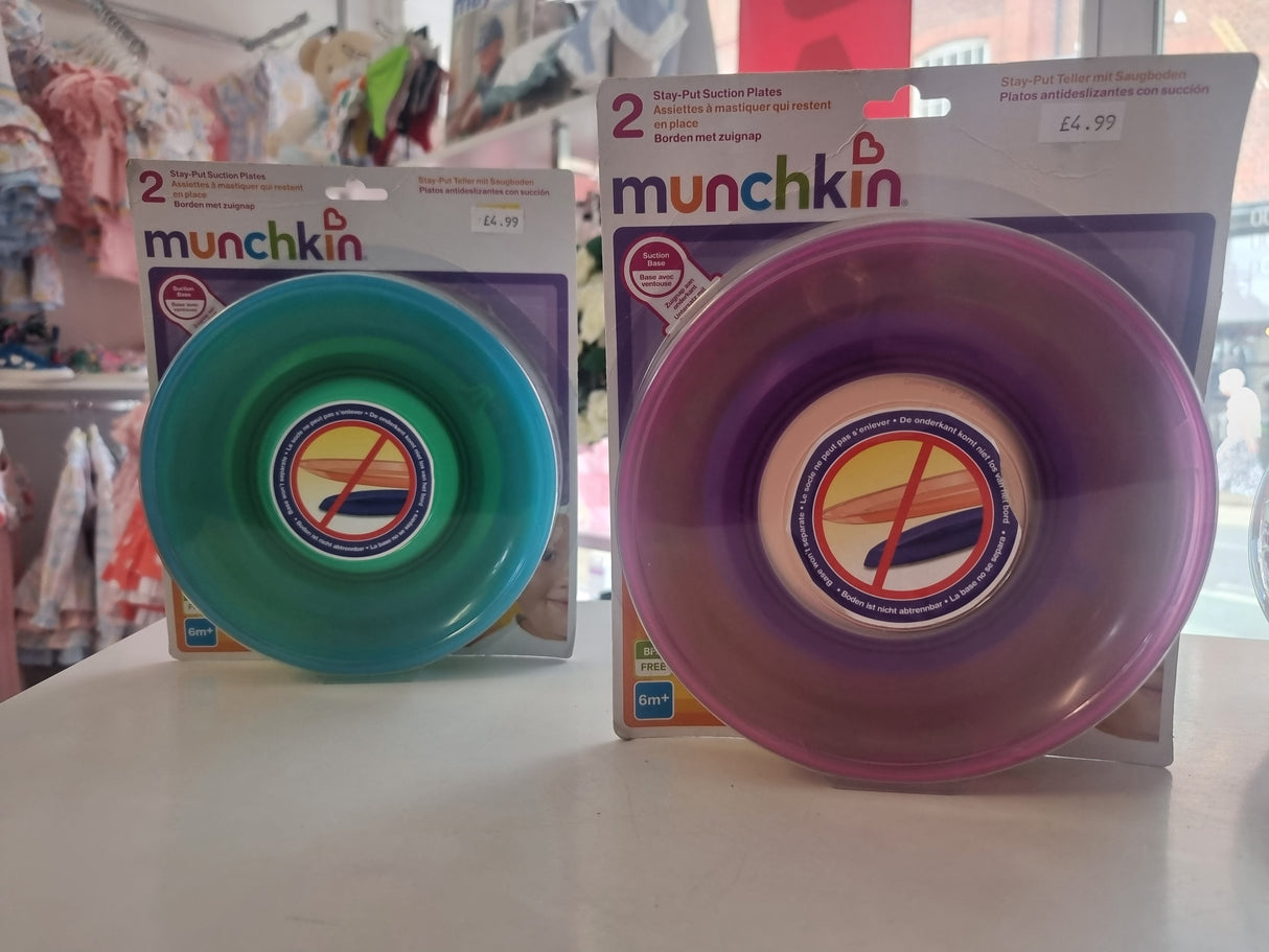 Munchkin 2 set Stay Put Suction Plates