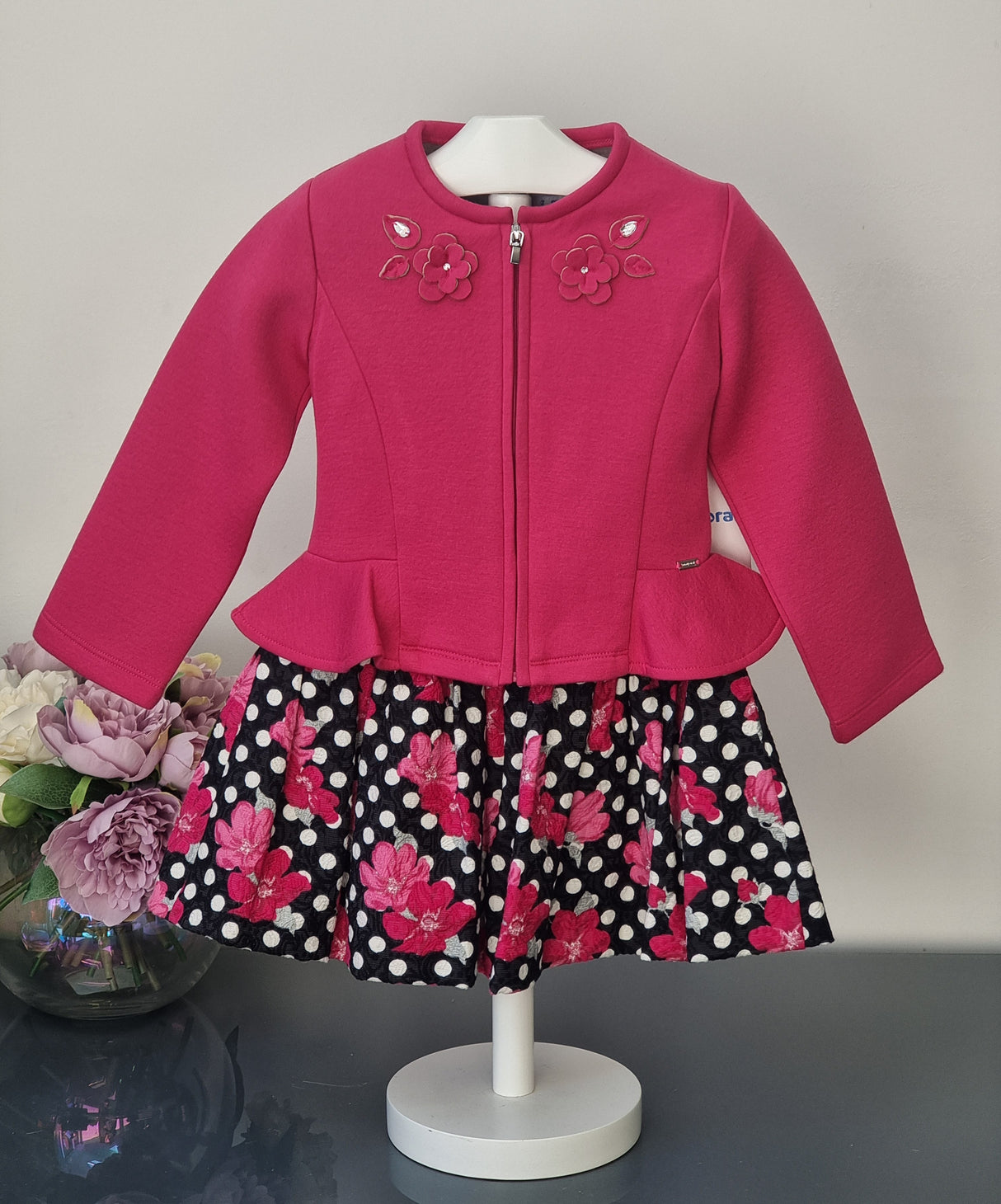 Mayoral Age 2yr Fuchsia Jacket