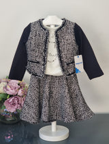 Mayoral Age 2yr 3pc tweed skirt set