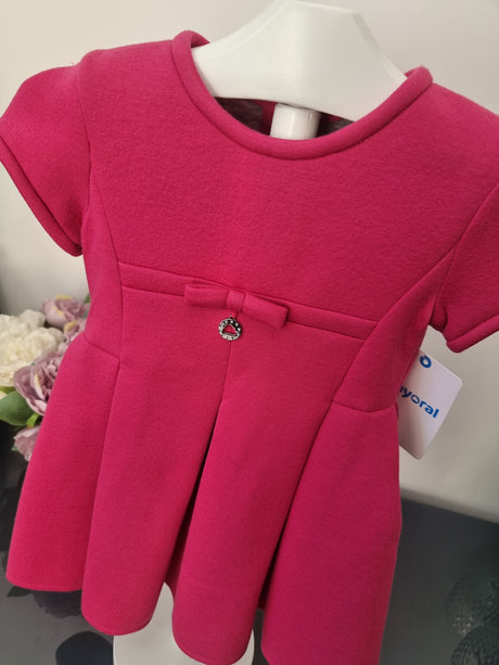 Mayoral Age 2yr Fuchsia Dress