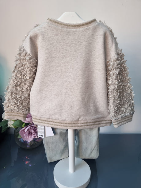 Mayoral Age 2yr Teddy sweater & jeans set