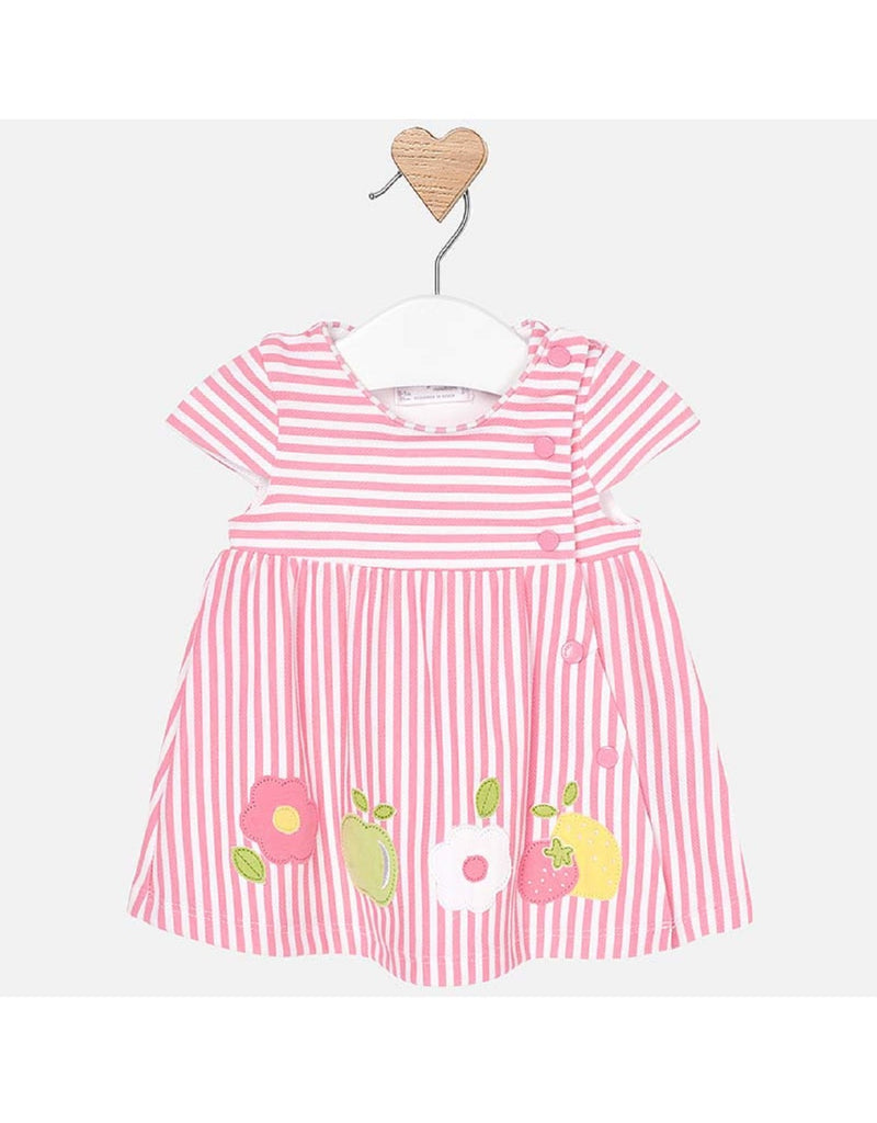 Mayoral Baby Girl Summer Striped Dress 1806