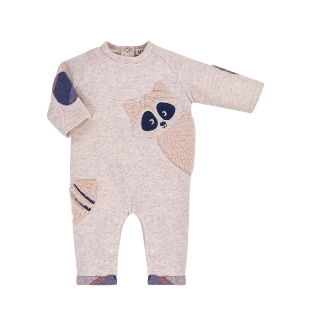 EMC Baby Boys Grey Raccoon All in One 6476