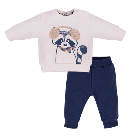 EMC Baby Boys Raccoon Set 3333