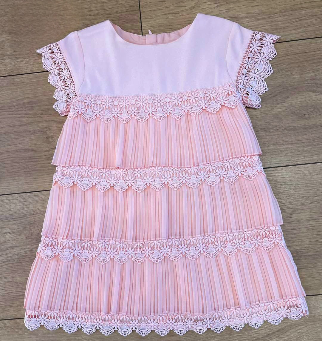 Mayoral Age 2yr Sample Peach Dress L13