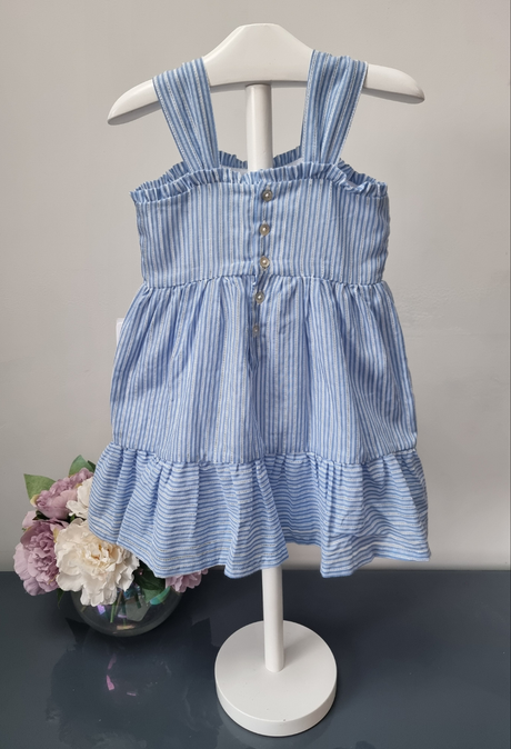 Mayoral Age 4yr Sample striped dress L48