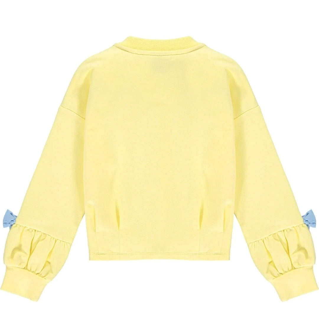 A Dee Ubon Lemon Jersey Cardigan 1302