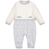 EMC Baby Boys Grey Knitted Star Romper 6348