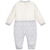 EMC Baby Boys Grey Knitted Star Romper 6348