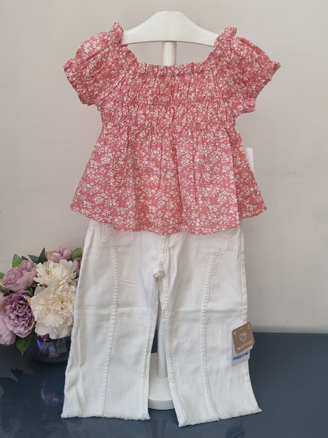 Mayoral Age 4yr Sample Top & cropped trousers L49