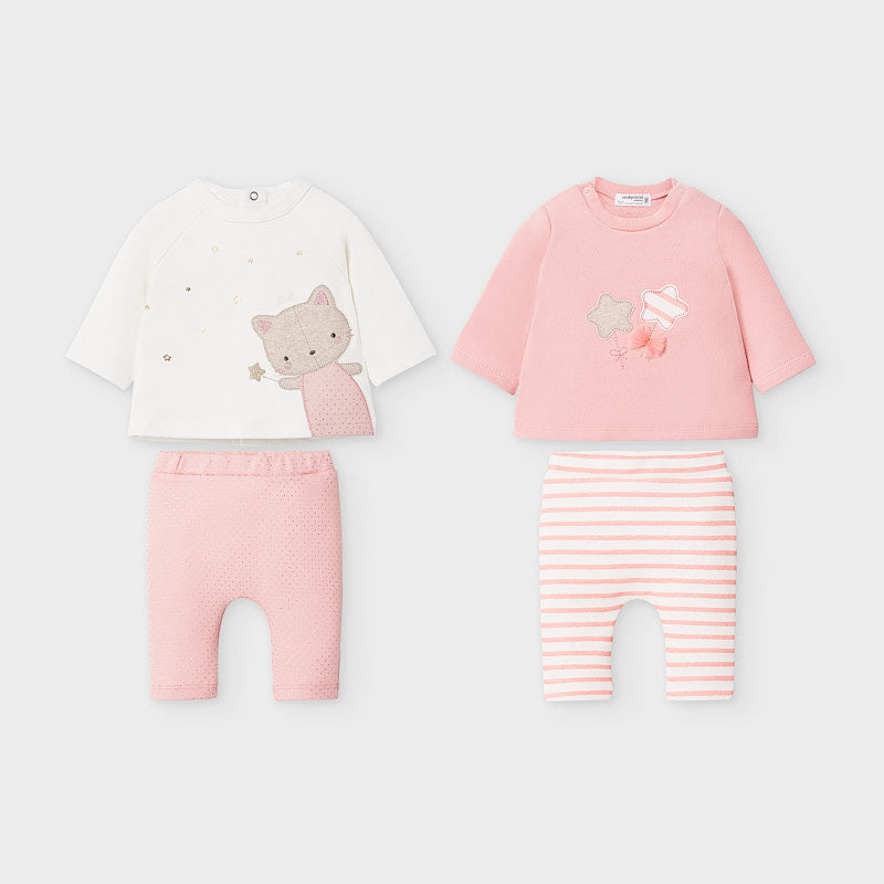 Mayoral Baby Girl AW20 4 Pc Set 2628