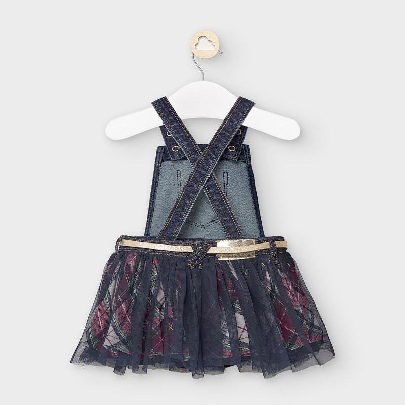 Mayoral Baby Girl AW20 Tulle skirt dungaree 2943