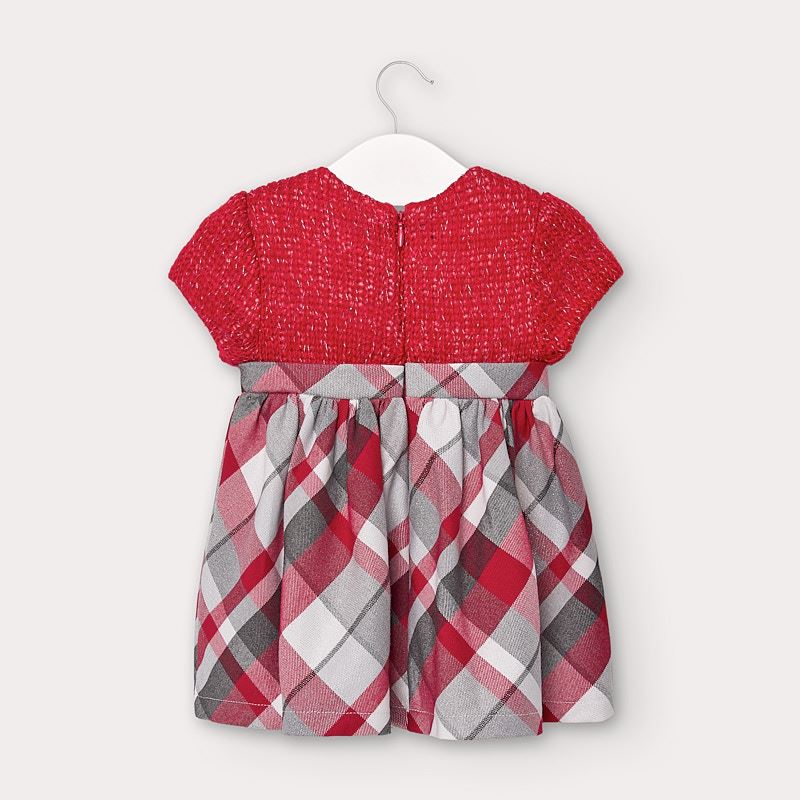 Mayoral Baby Girl AW20 Combined knit dress 2952