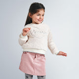 Mayoral Girl AW20 Pink Corduroy Skirt 4959