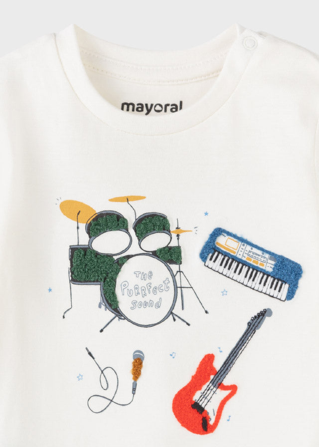 Mayoral Baby Boy AW21 Set of two Music Tops 2074