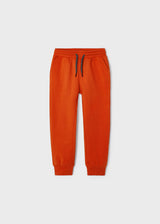 Mayoral Boy AW22 Rust Orange Fleece Joggers 725