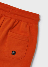 Mayoral Boy AW22 Rust Orange Fleece Joggers 725