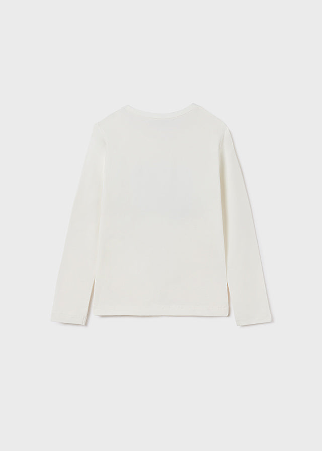 Mayoral Girl AW22 Love Long Sleeved Top 830
