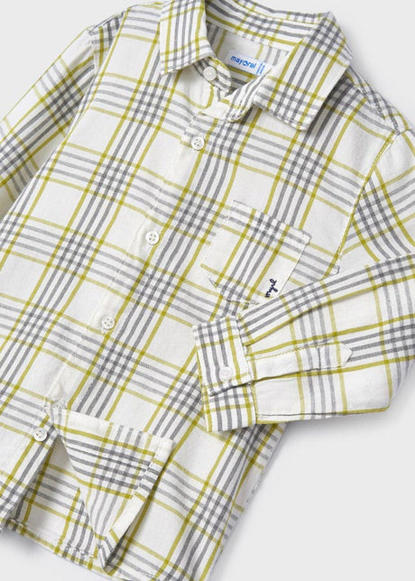 Mayoral Baby Boy AW22 Checkered Shirt 2161