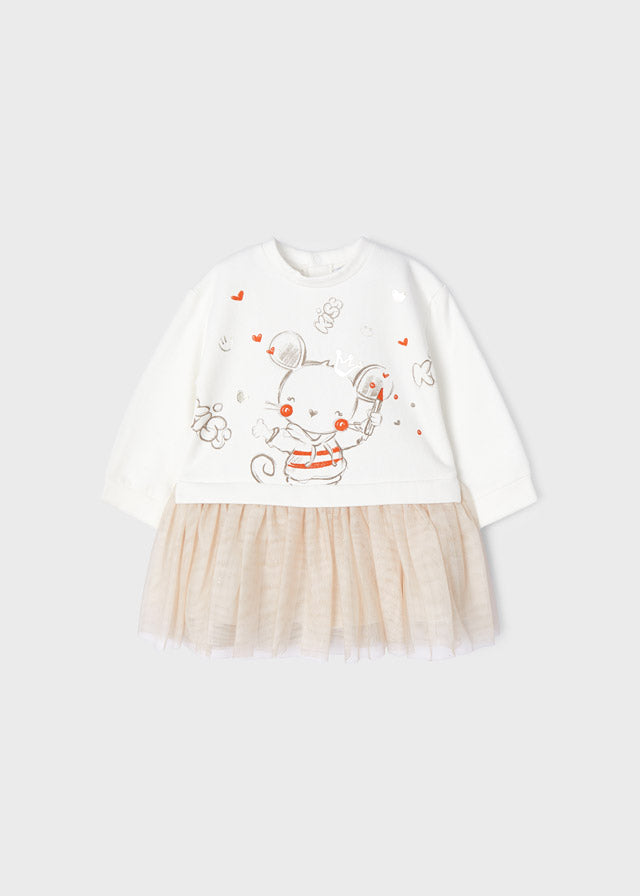 Mayoral Baby Girl AW22 Tulle Dress 2962