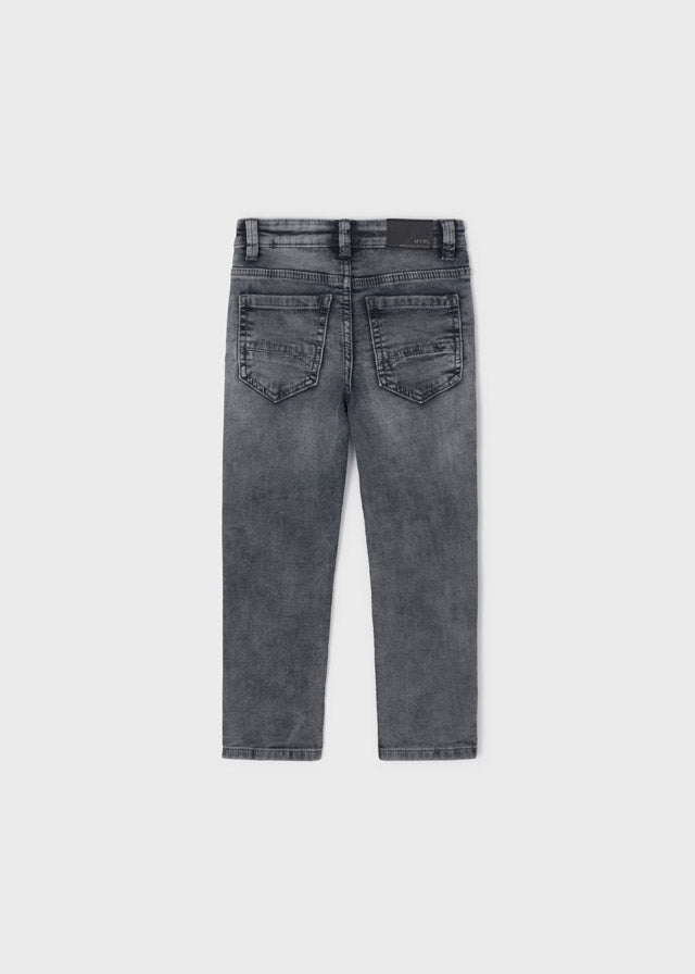 Mayoral Boy AW22 Grey Soft Denim Jeans 4595