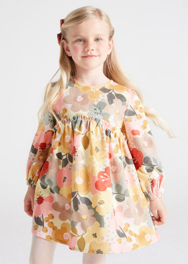 Mayoral Girl AW22 Floral Dress 4963