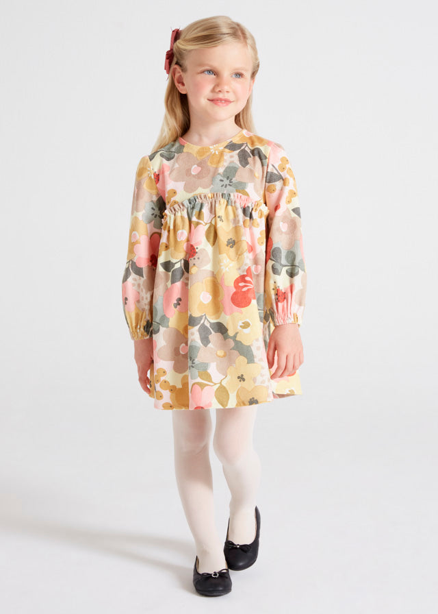Mayoral Girl AW22 Floral Dress 4963