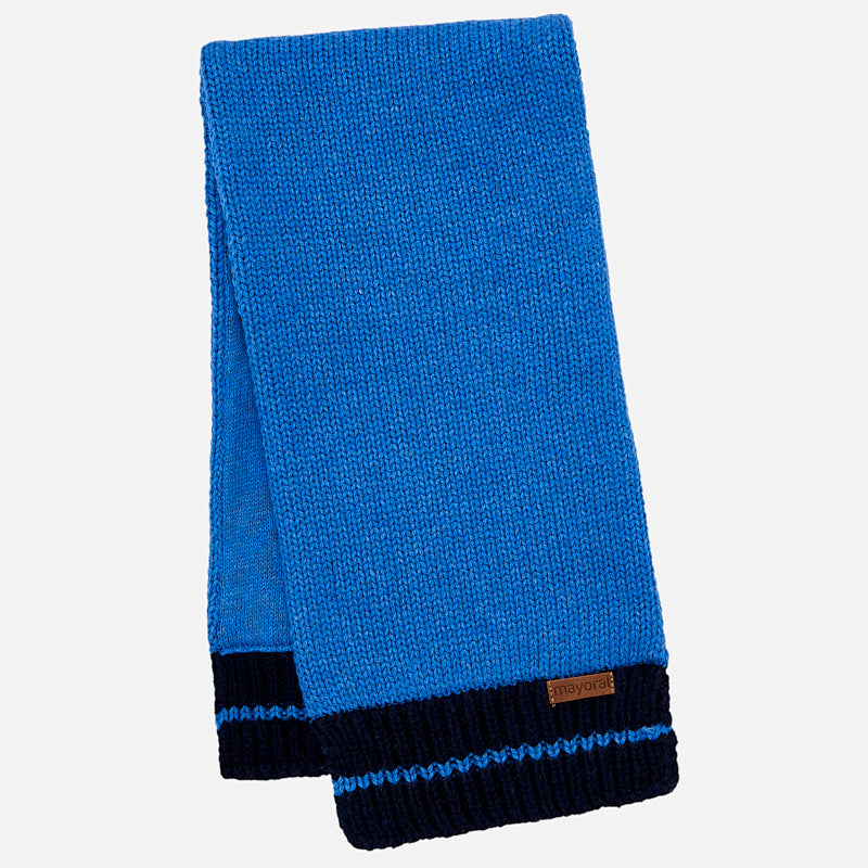 Mayoral Baby Boy Blue Knitted Scarf 10444
