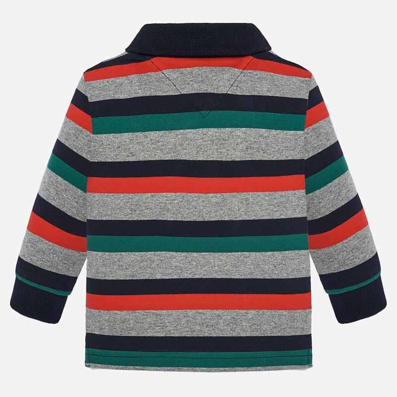 Mayoral Baby Boy AW19 Long sleeved striped polo 2105