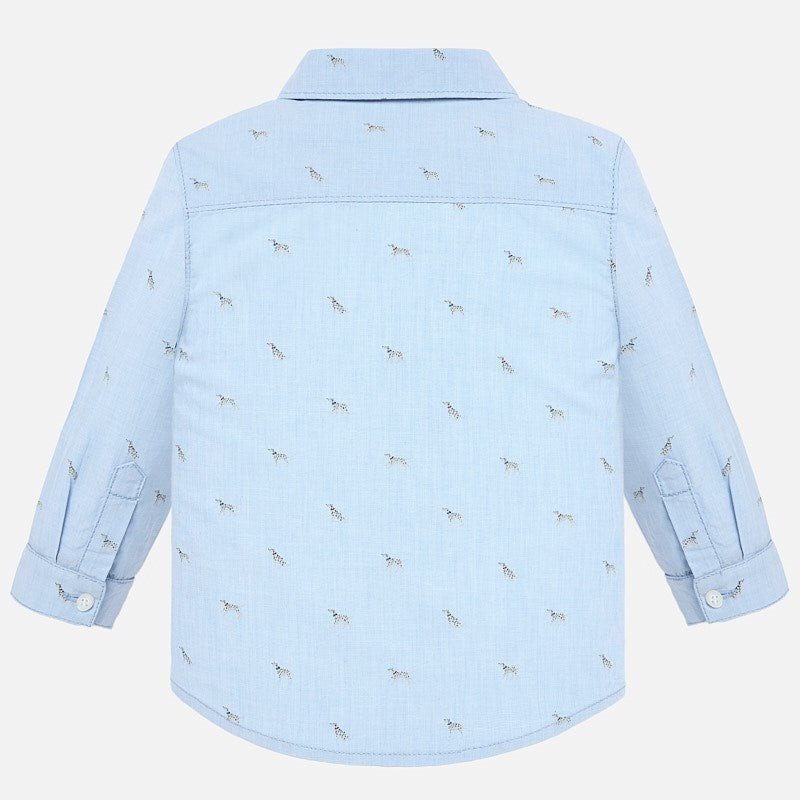 Mayoral Baby Boy AW19 Long sleeved patterned shirt 2115