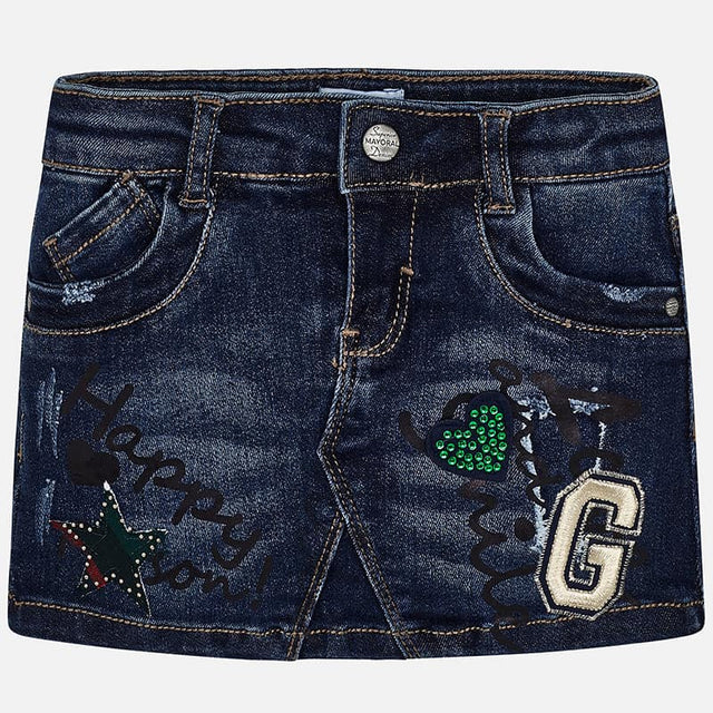 Mayoral Girl AW19 Denim Skirt 4911