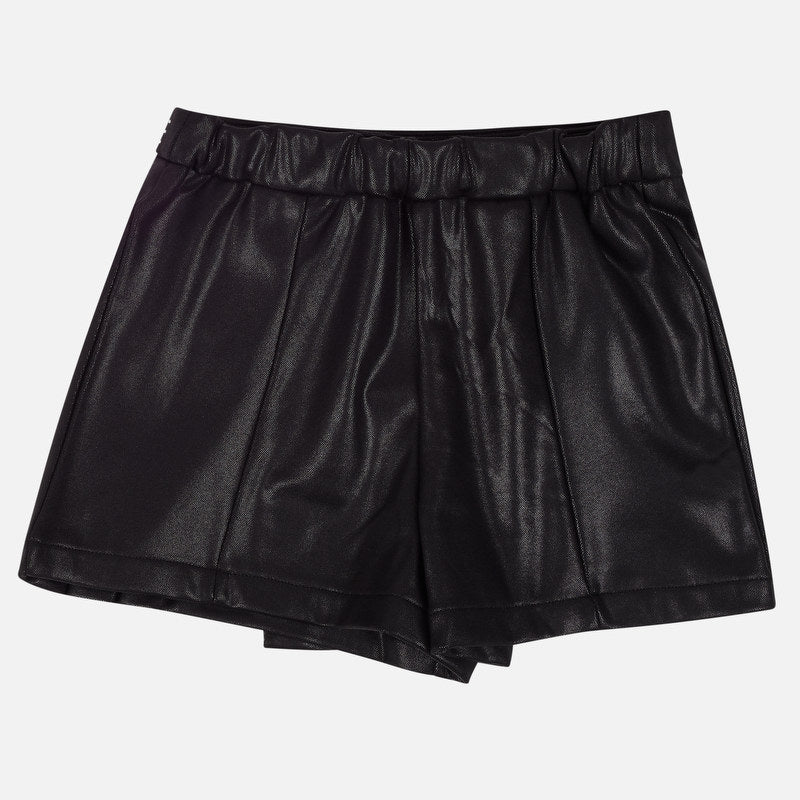 Mayoral Girl AW19 Black Plush Skirt 7917