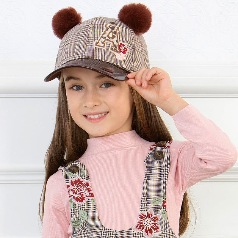 Mayoral Girl AW19 Jacquard Pom Hat 10709