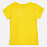 Mayoral Girl SS20 Heart T-Shirt Yellow 174