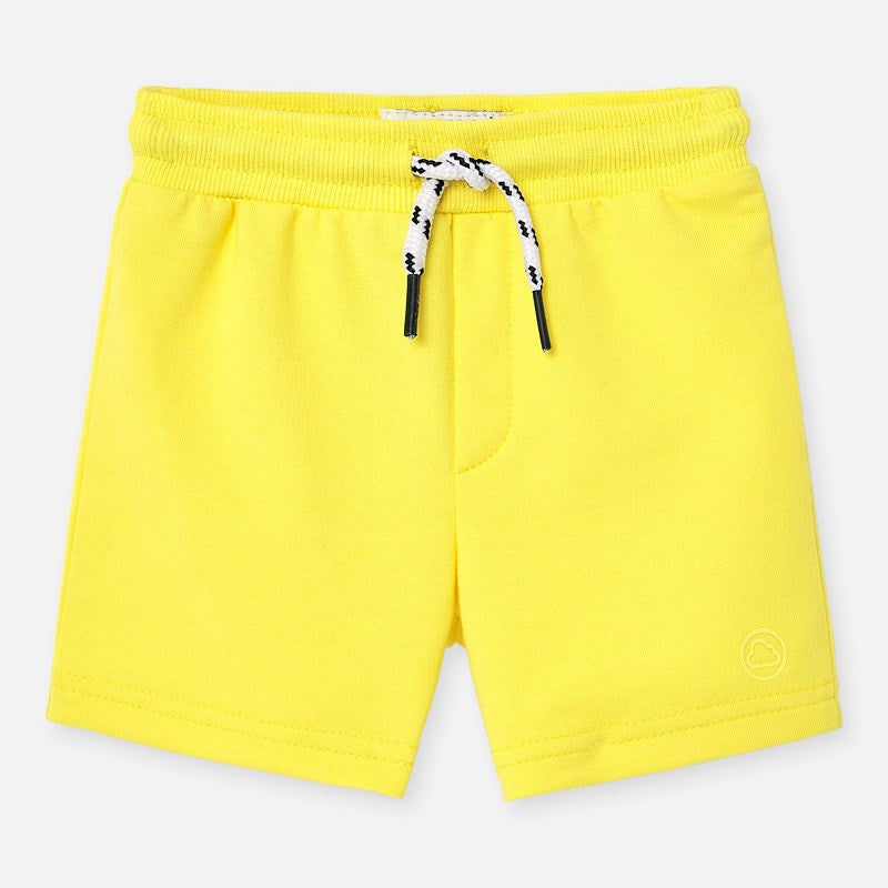 Mayoral Baby Boy SS20 Fleece Sports Shorts Yellow 621