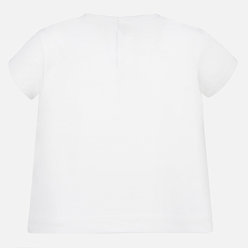 Mayoral Baby Girl SS20 Short Sleeve Daisy T-Shirt 1059
