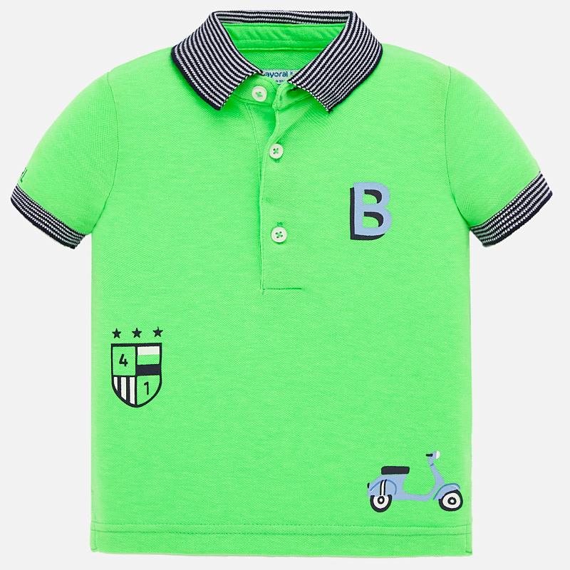 Mayoral Baby Boy SS20 Polo Top Neon Green 1147