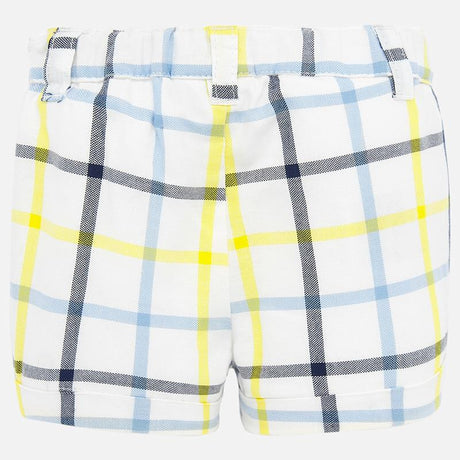 Mayoral Baby Boy Checked Formal Shorts 1262