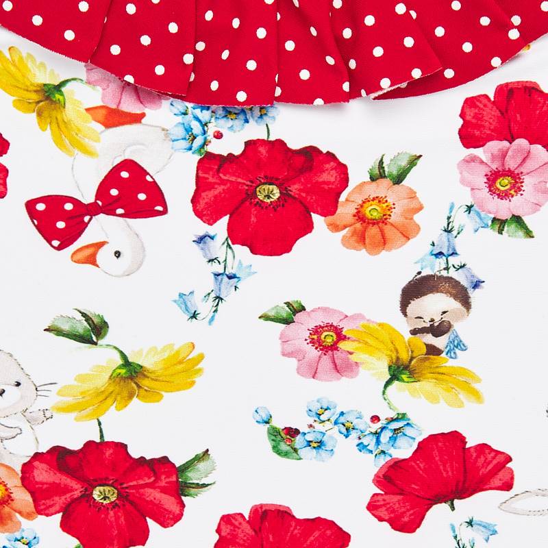 Mayoral Baby Girl SS20 Red Floral Swimsuit 1717